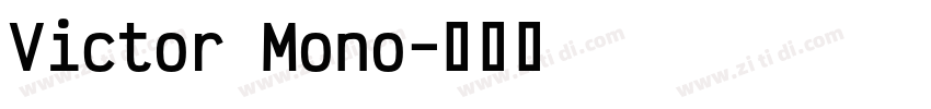 Victor Mono字体转换 Victor Mono字体转换